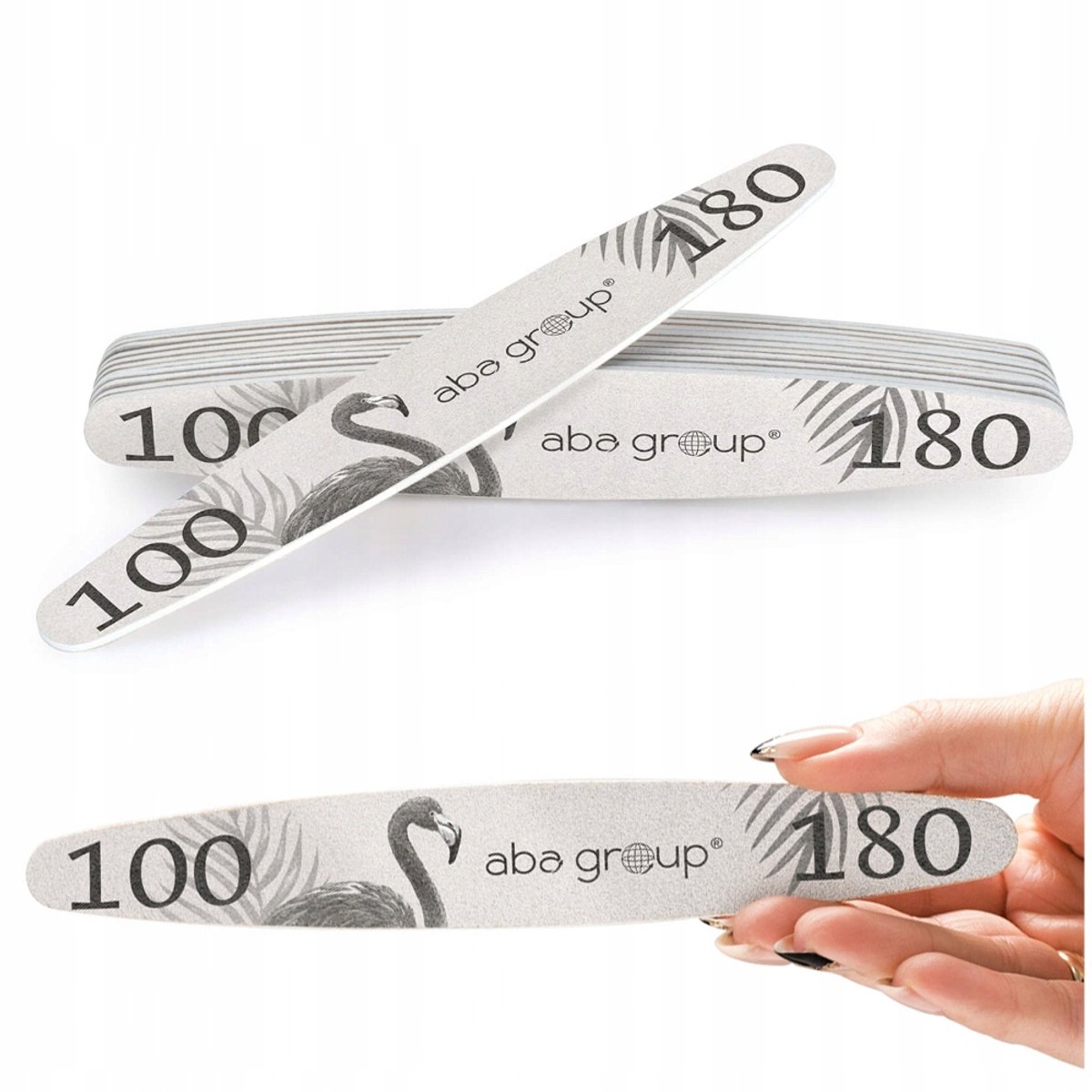 Aba Group Nagelvijlen Elipsa 100/180 Slim - 10 Stuks