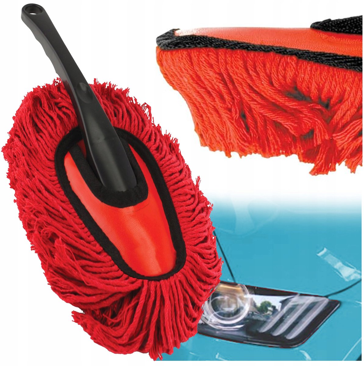 Microfiber Autowasborstel - Zacht & Effectief