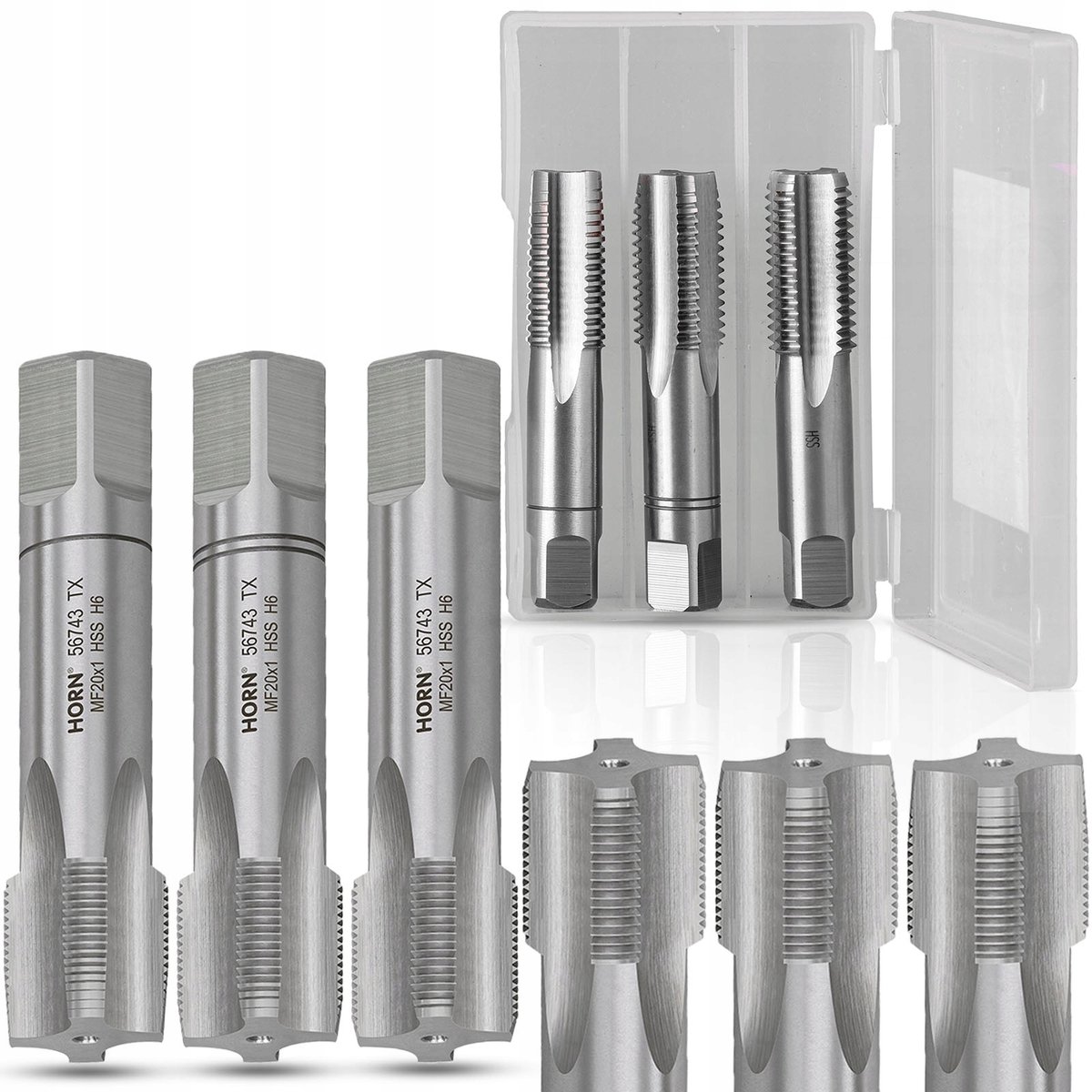 M20 HSS Tapset MF20x1,00 mm, 3-dlg
