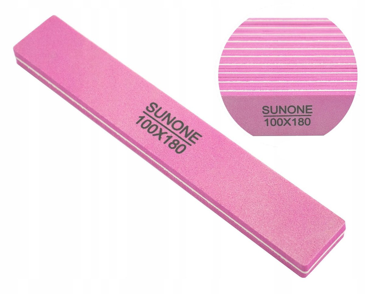 SUNONE Nagelvijl 100/180 Roze