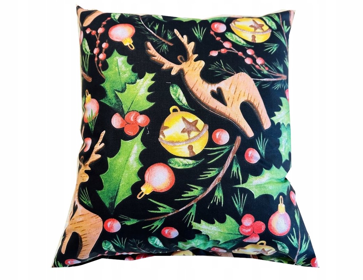 Kerst Katoenen Kussensloop 40x40 cm - Feestelijk Design