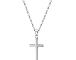 Ketting kruis sierlijk - LMPiercings