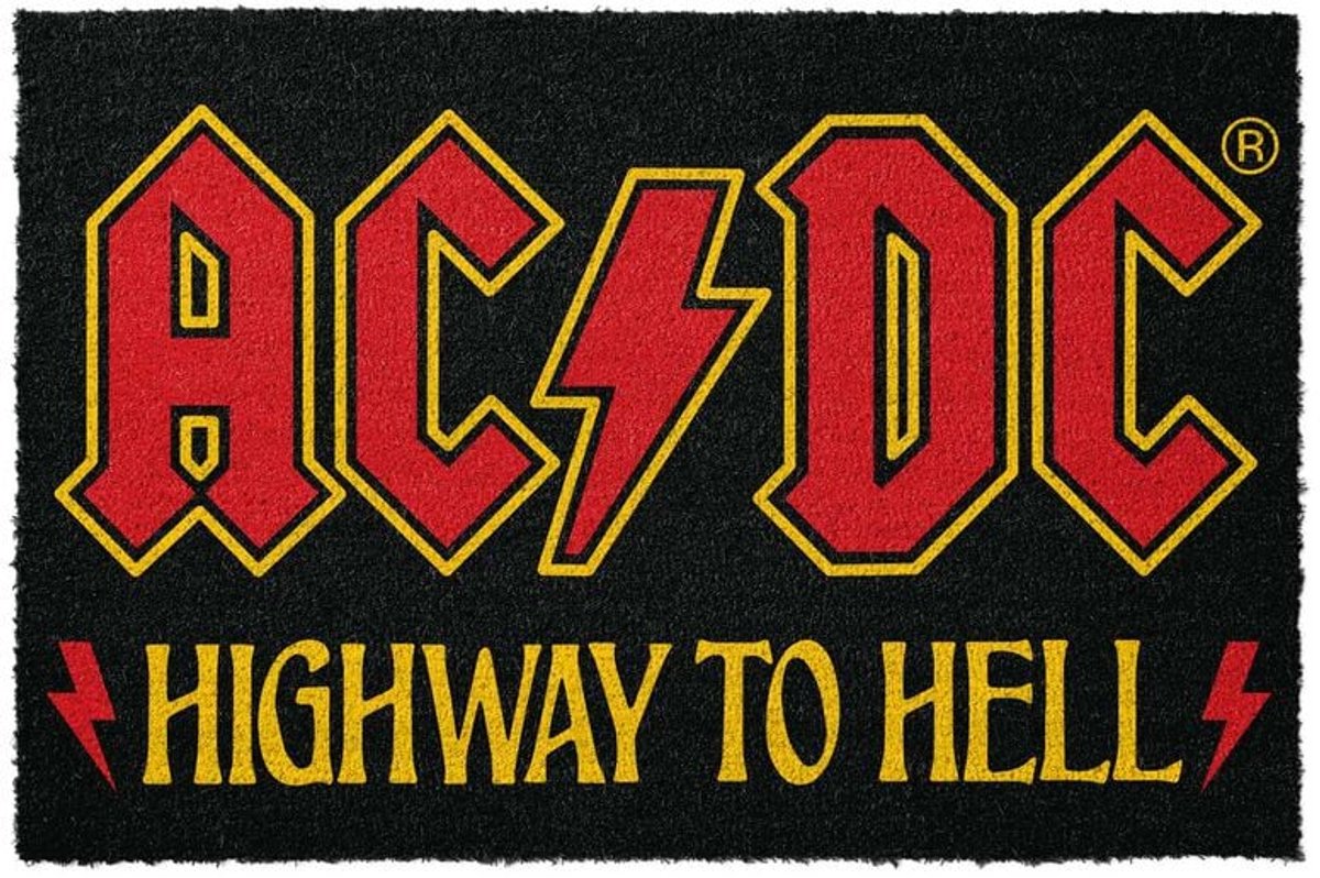 AC/DC Fußmatte AC/DC Unisex Deurmat - meerkleurig - Standard