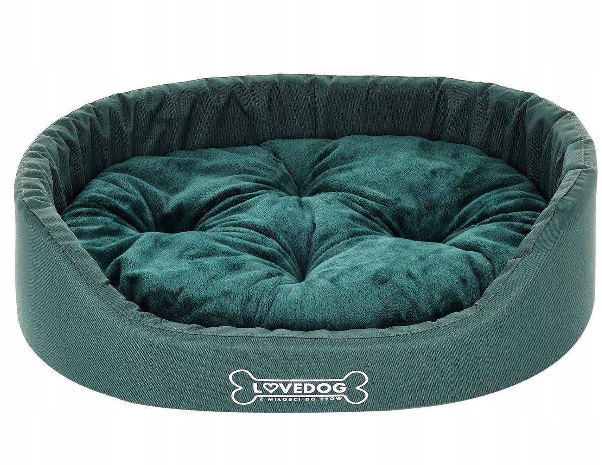 LOVEDOG Vrouwenkussen Royal Flesgroen L 70x60cm