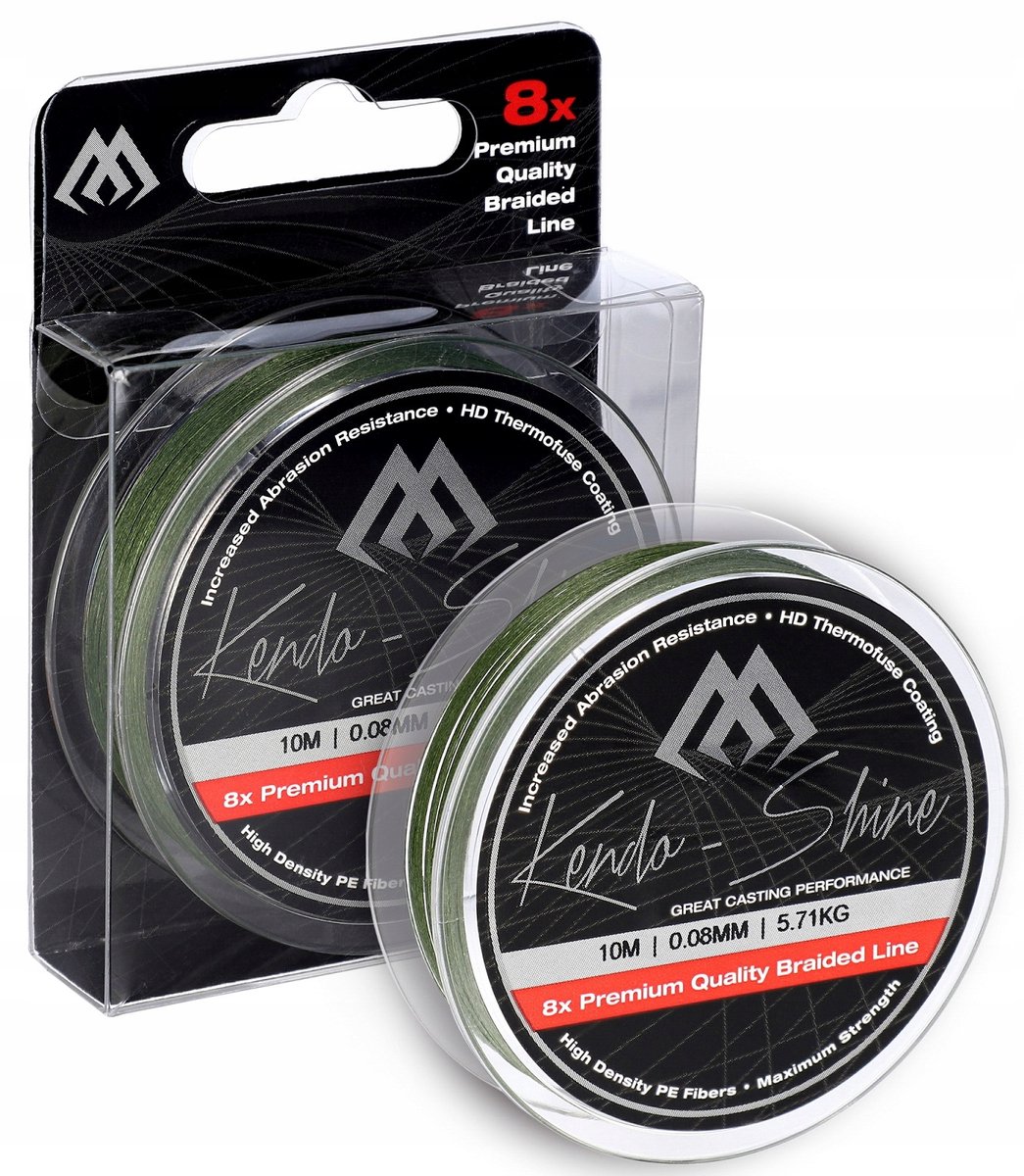 Mikado Kendo Shine Vislijn Groen 0,16mm 13,84kg