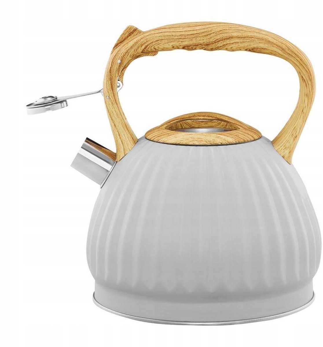 Ambition Curly Inductie Waterkoker 2.5L Grijs