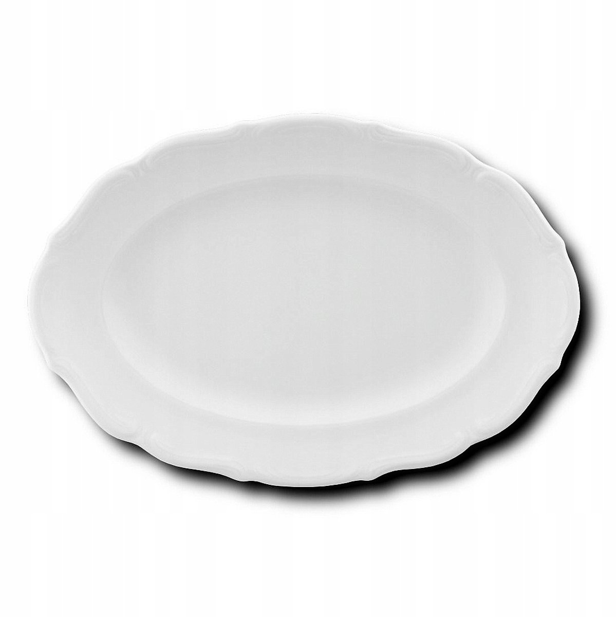 Chodzież Maria Teresa Ovale Schaal 22 cm - Porselein, Wit