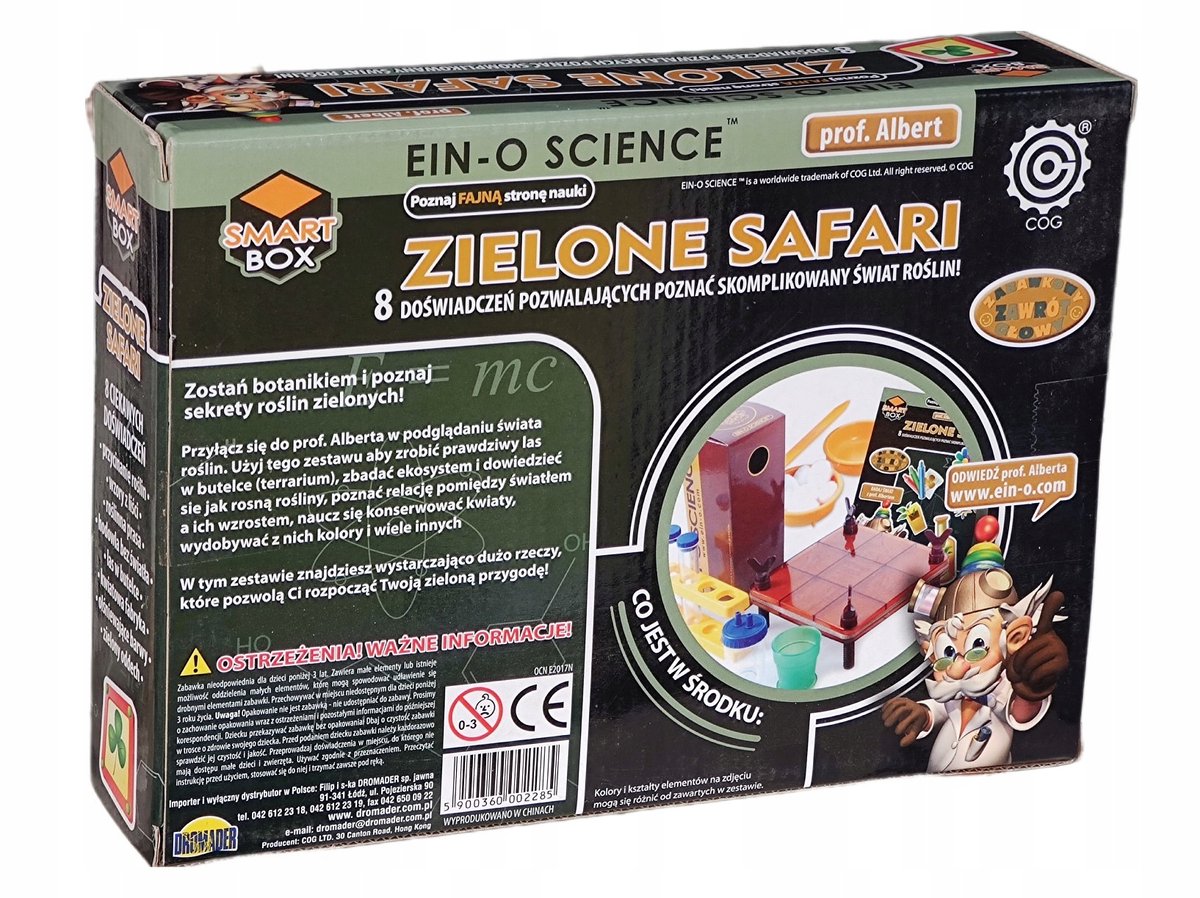 Dromader Prof. Albert Groen Safari Planten Wetenschap Kit