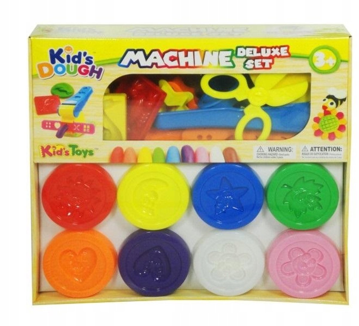 Kleurrijke Klei Set met Accessoires voor Kinderen - 8 Kleuren