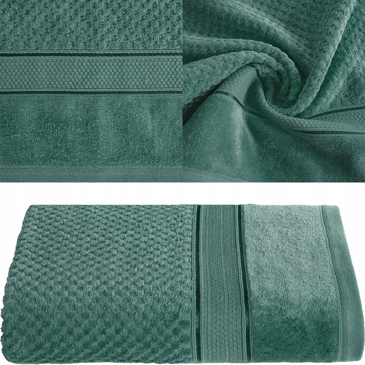Luxe Katoenen Badhanddoek 50x90cm - 500 g/m² - Zacht & Absorberend