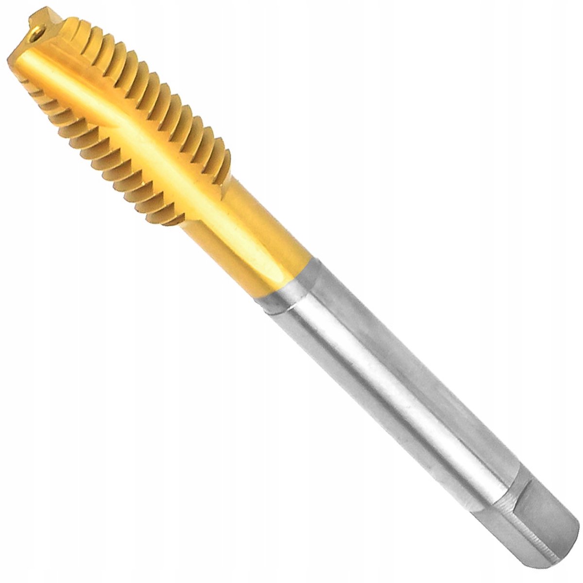 M12x1,75 HSS-E Co5 TiN Doorlopende Tap DIN 376
