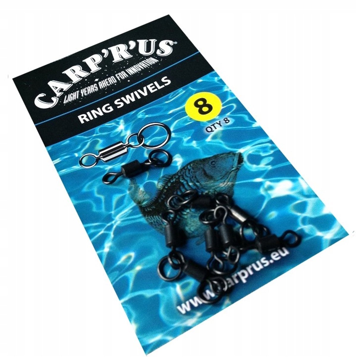 Carp'R'Us Ring Draaibaar Maat 8 - Visaccessoires