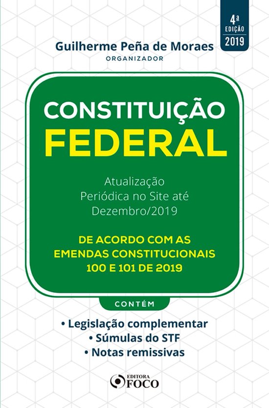 Constituição Federal - 4. ed. - 2019. - cover