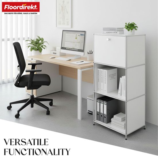 Modon Rek FLOORDIREKT Metalen Rek Concept Epure MK-107 - Opbergrek Met 4 ...