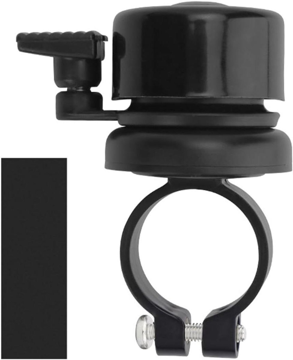 Allecto plus - Fietsbel met Anti-diefstal Installatie voor Veilige Bevestiging - Geschikt voor 22,5-27 mm Handvatten - Mountainbikes en Racefietsen