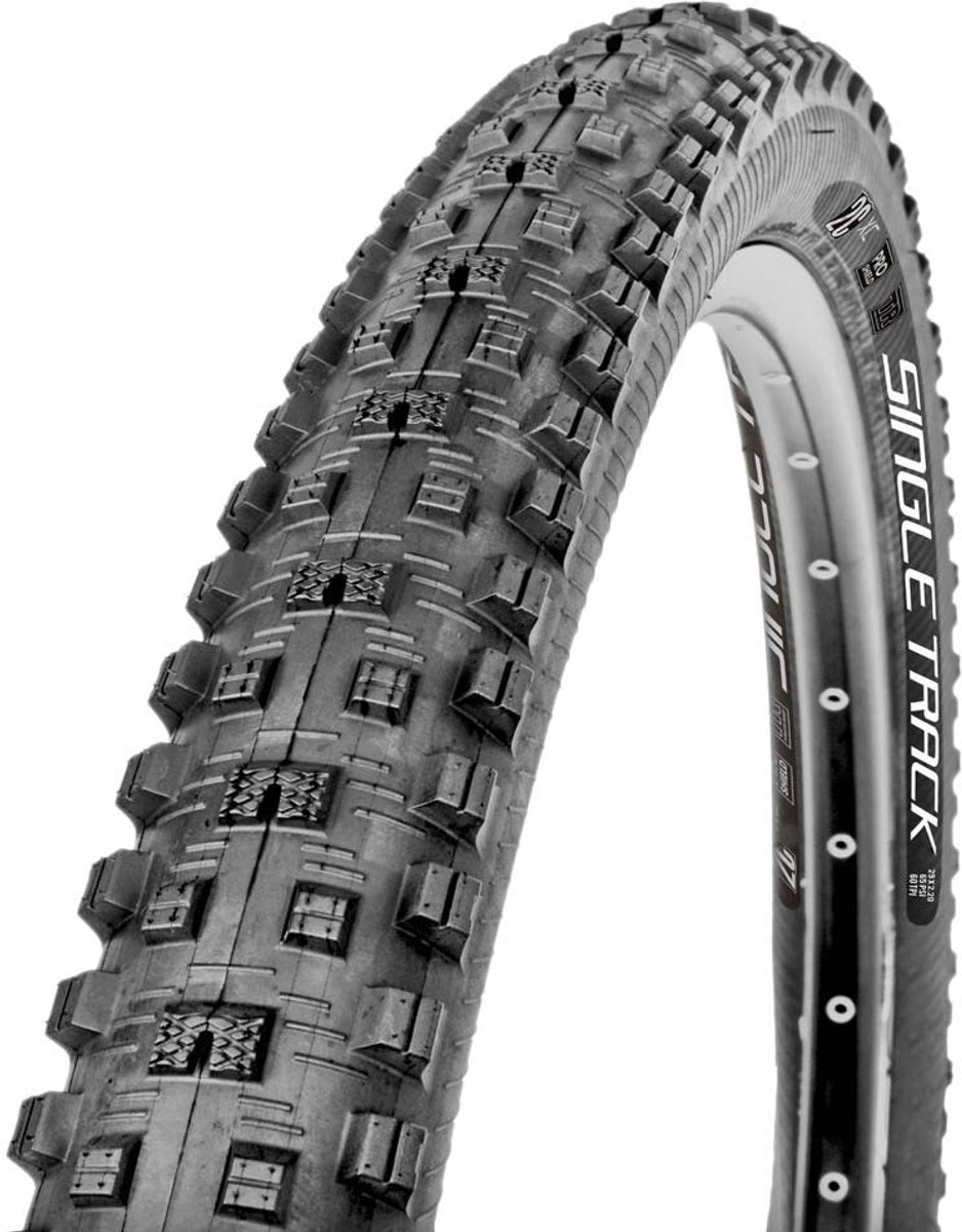 Msc Single Track 2c Dh Super Shield 60 Tpi Tubeless 27.5´´ X 2.20 Mtb-band Zwart 27.5´´ x 2.20