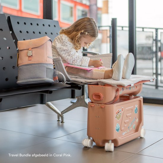 Stokke JetKids Reispakket, Arctic Blue - Met BedBox Ride-On koffer en rugzak - Voor kinderen van 2-7 Jaar (tot 35 kg) van Merkloos — afbeelding 5