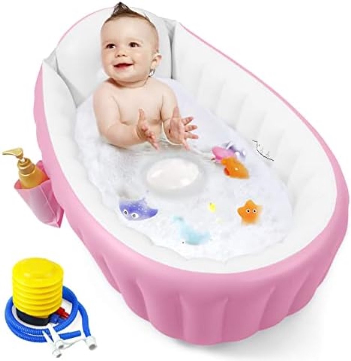 PromoHome Opblaasbare Babybad Roze