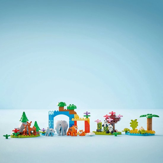LEGO DUPLO Stad 3-in-1 families van wilde dieren - 10446