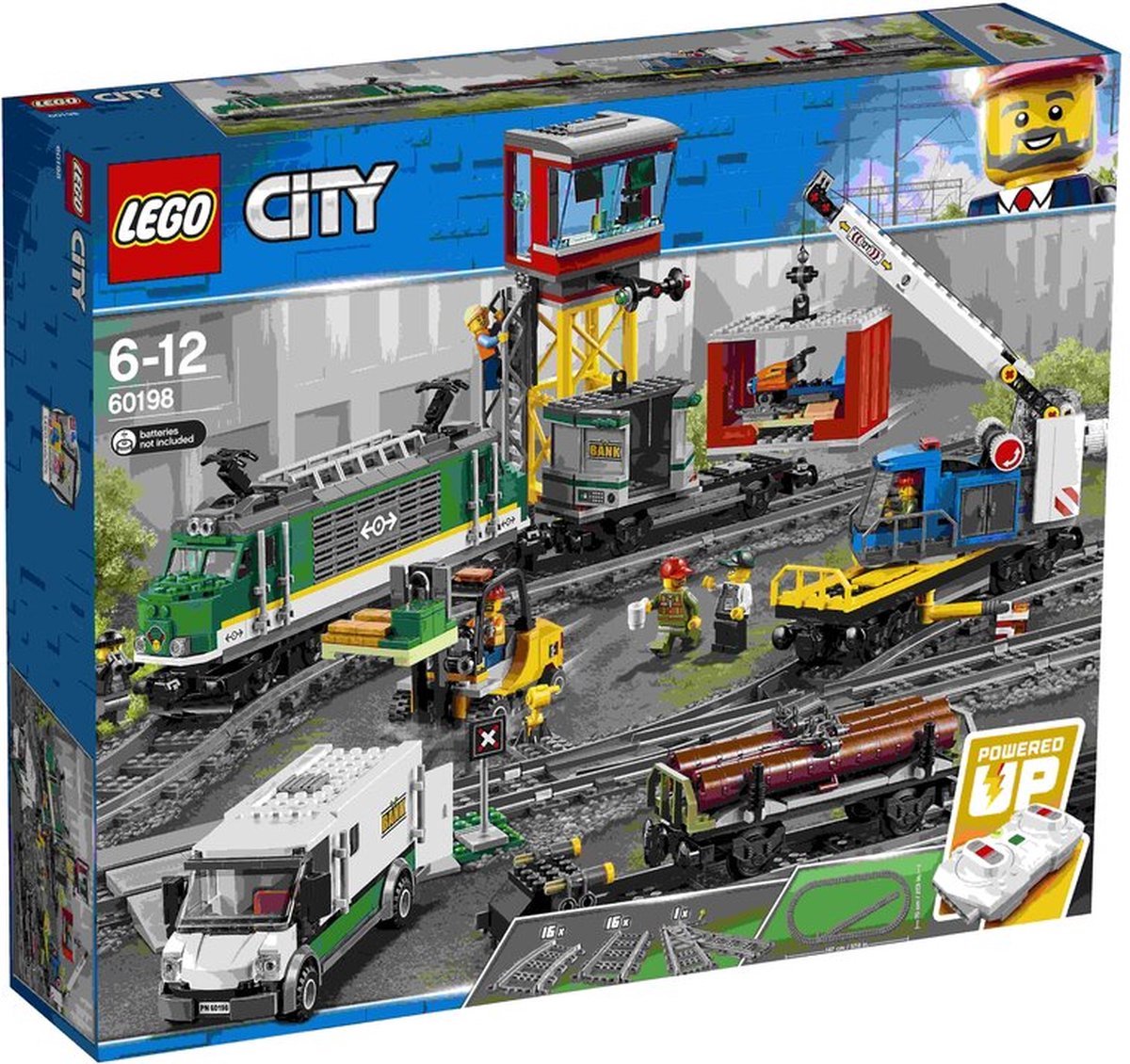 LEGO City Vrachttrein 60198 — afbeelding 9