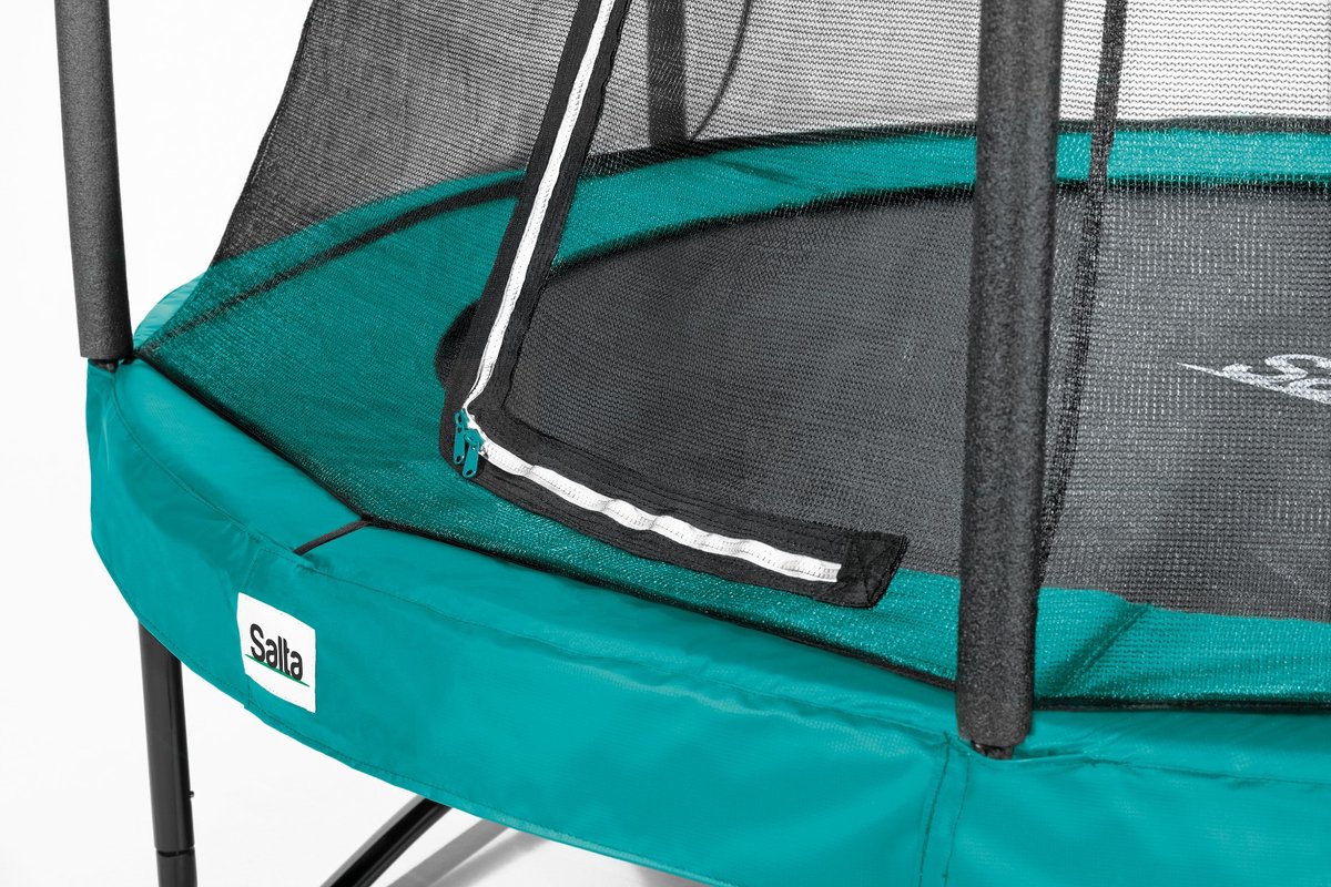 Salta Comfort Edition - ø 153 cm - Ronde trampoline met veiligheidsnet - Groen - Mini/Kleine trampoline voor kinderen — afbeelding 10