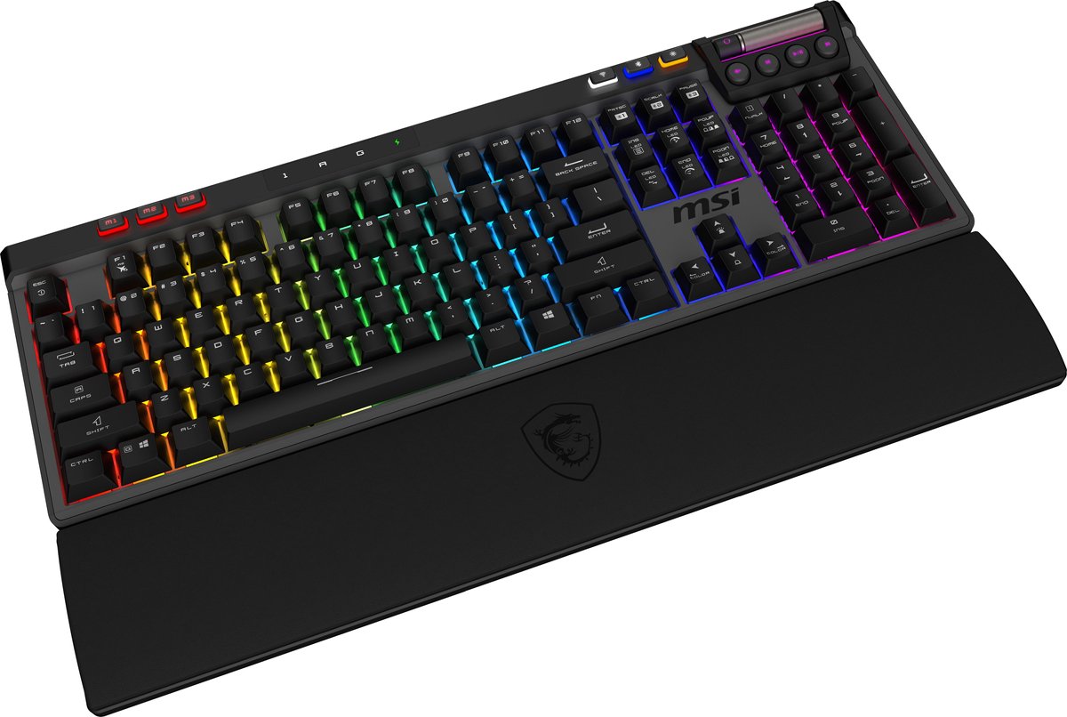 MSI STRIKE PRO WIRELESS - Silent Gaming Keyboard 1500h thumbnail 4
