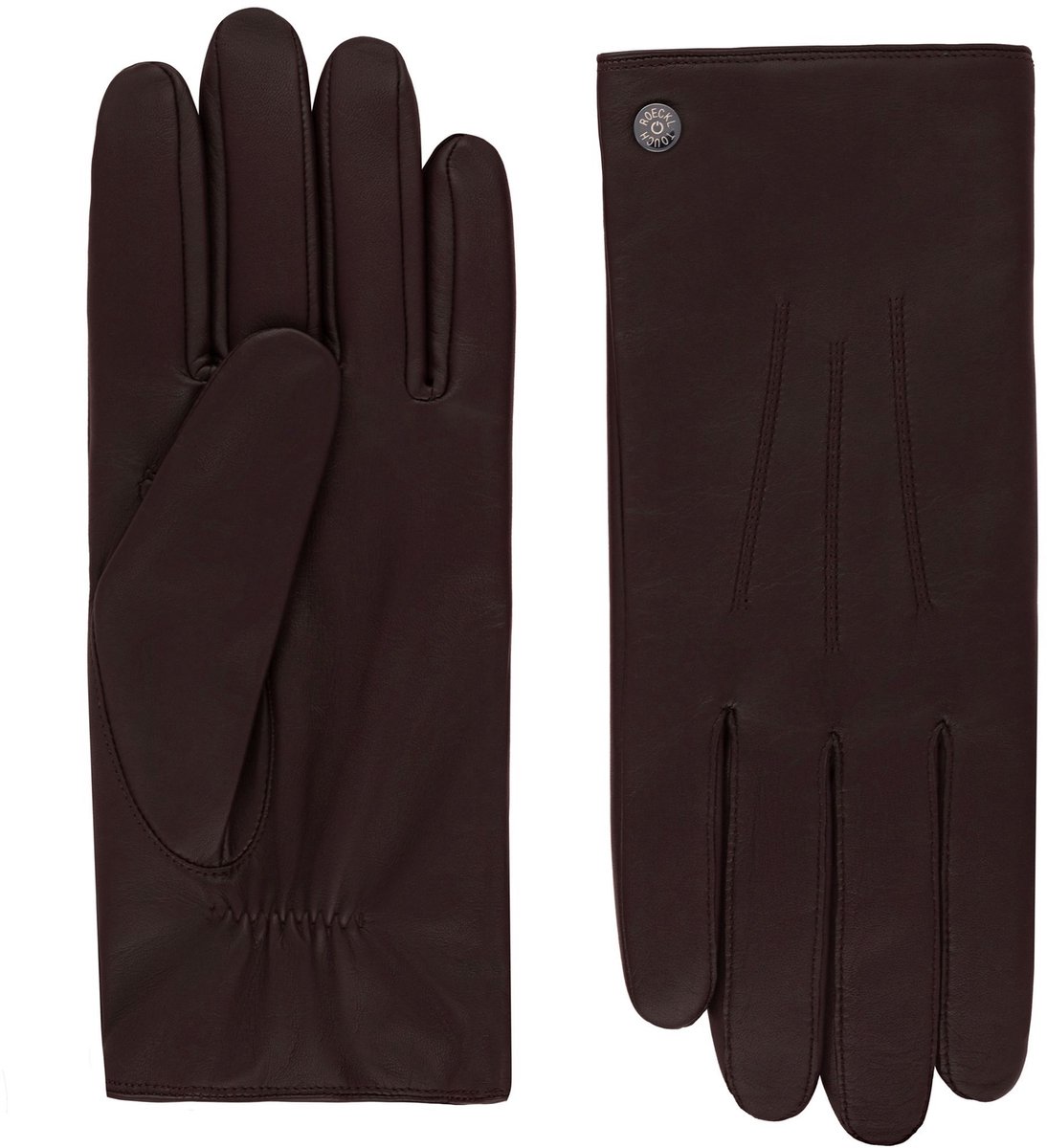 Roeckl Classic Handschoenen Leder - Jongens - coffee