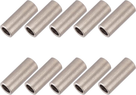 Lot De 10 Entretoises/rondelles D'écartement En Aluminium M10 - 10x20x10 Mm - Uxcell - Neuf
