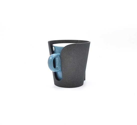Bekerhouder / Drinkhouder voor Sim Rig - Breed model met Extrusieprofiel Bevestiging - Kleur Groen van Merkloos — afbeelding 3