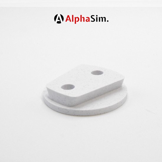 Simucube Quick-Release Stuurhouder voor Sim Rig of Wand - Kleur Wit van Merkloos — afbeelding 2