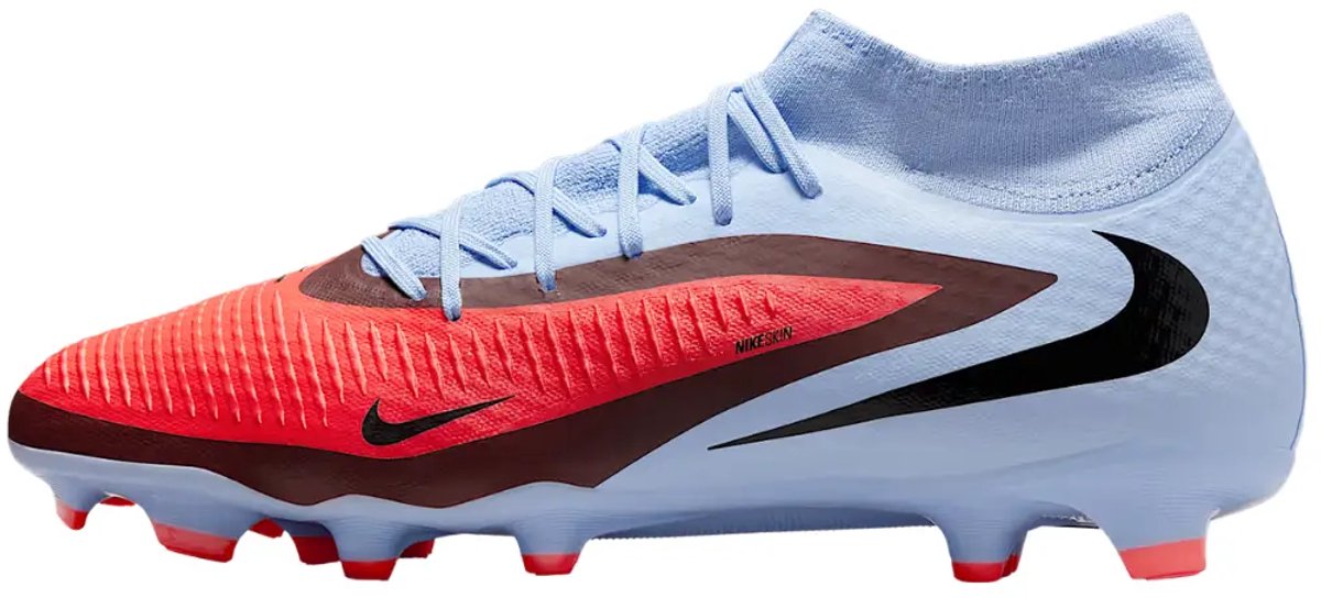 Nike Phantom 6 High Academy FG/MG Voetbalschoenen Rood dessin 44.5