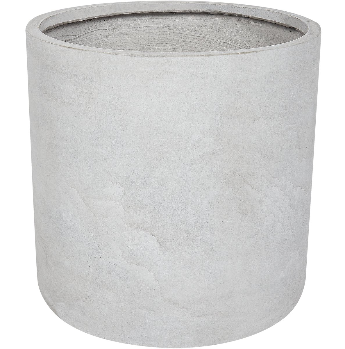 BELIANI MESSENE - Bloempot - Lichtgrijs - 51 cm - Klei-vezelmengsel