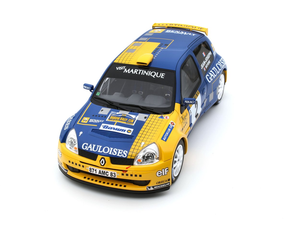 Renault Clio S1600 #2 S. Jean-Joseph Barum Rally Zlin '04