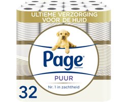 Page Toiletpapier Puur 3-laags - 8 x 4 stuks - Voordeelverpakking