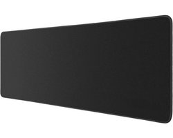 Qost - Extended Muismat - Zwart - 90 x 45 cm - Antislip Onderkant - Gaming Muismat - Waterdicht - Muismat XXL