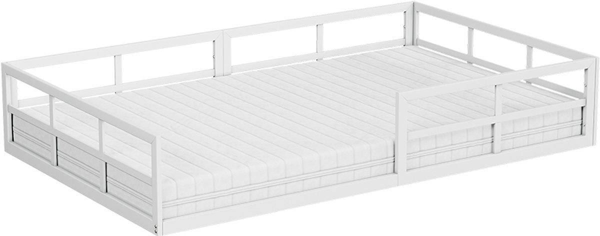 Vitalispa Minno Kinderbed – 120x200 met matras Wit