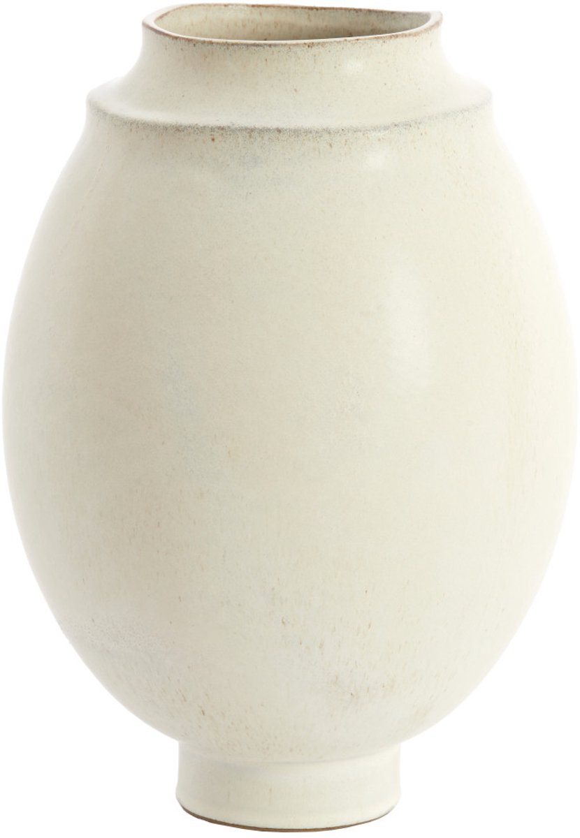 Vaas LOREA - Ø24.5x33.5 cm - Wit