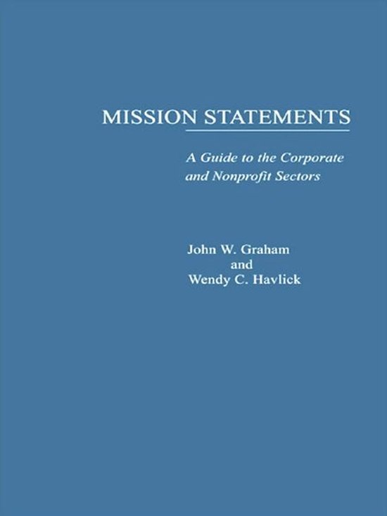 Mission Statements - cover