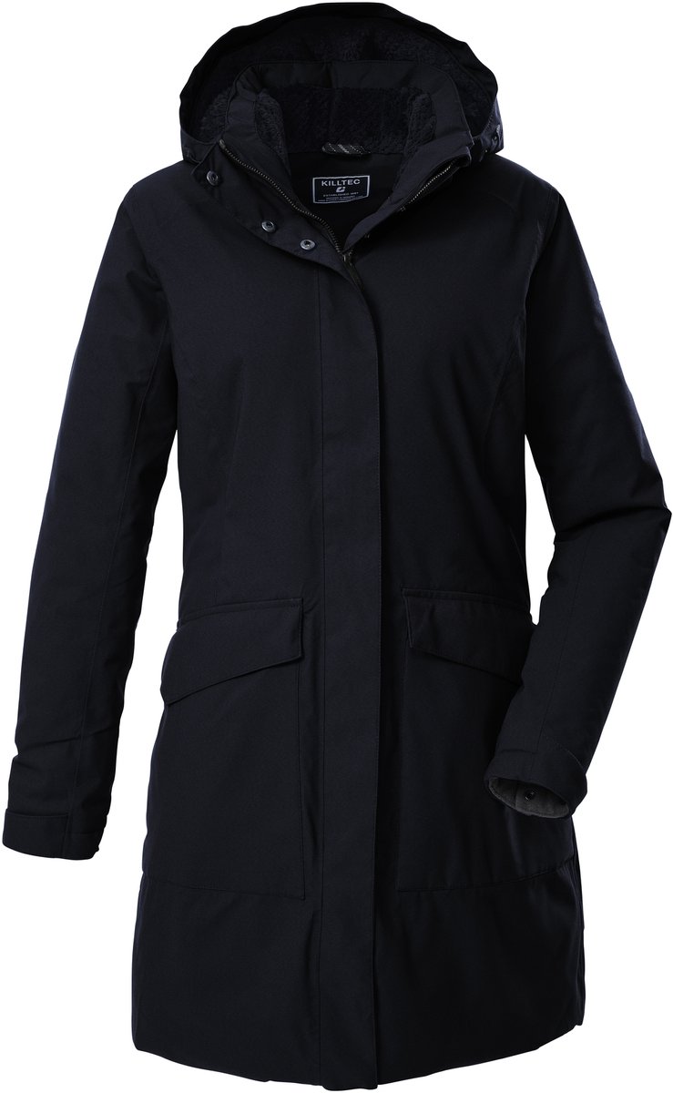 Killtec KOW 18 Women Parka Winterjas Dames Blackblue