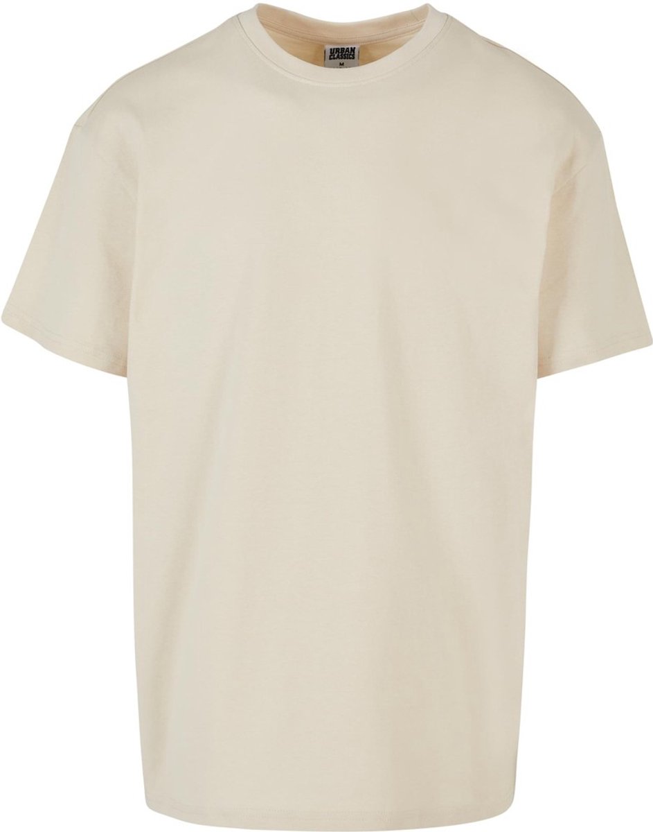 Urban Classics Heavy Oversized Heren T-shirt XXL Ivoorkleurig