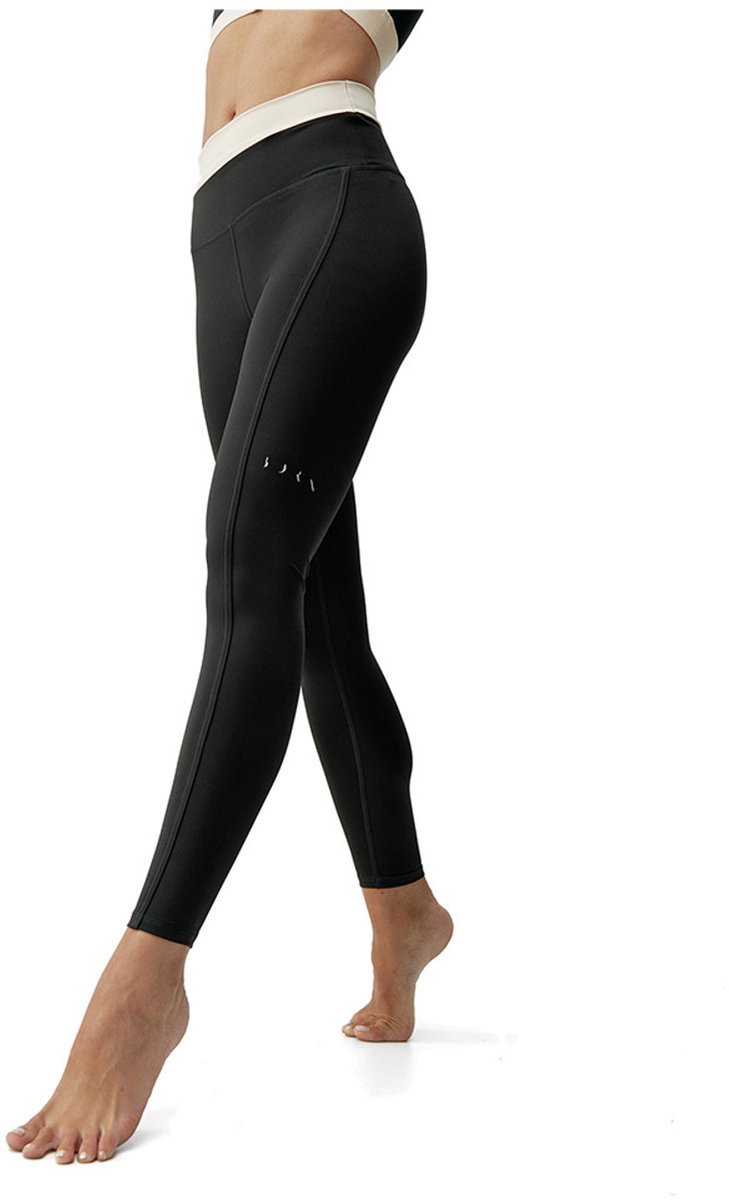 Born Living Yoga Fiorella Leggings Met Hoge Taille Zwart S Vrouw