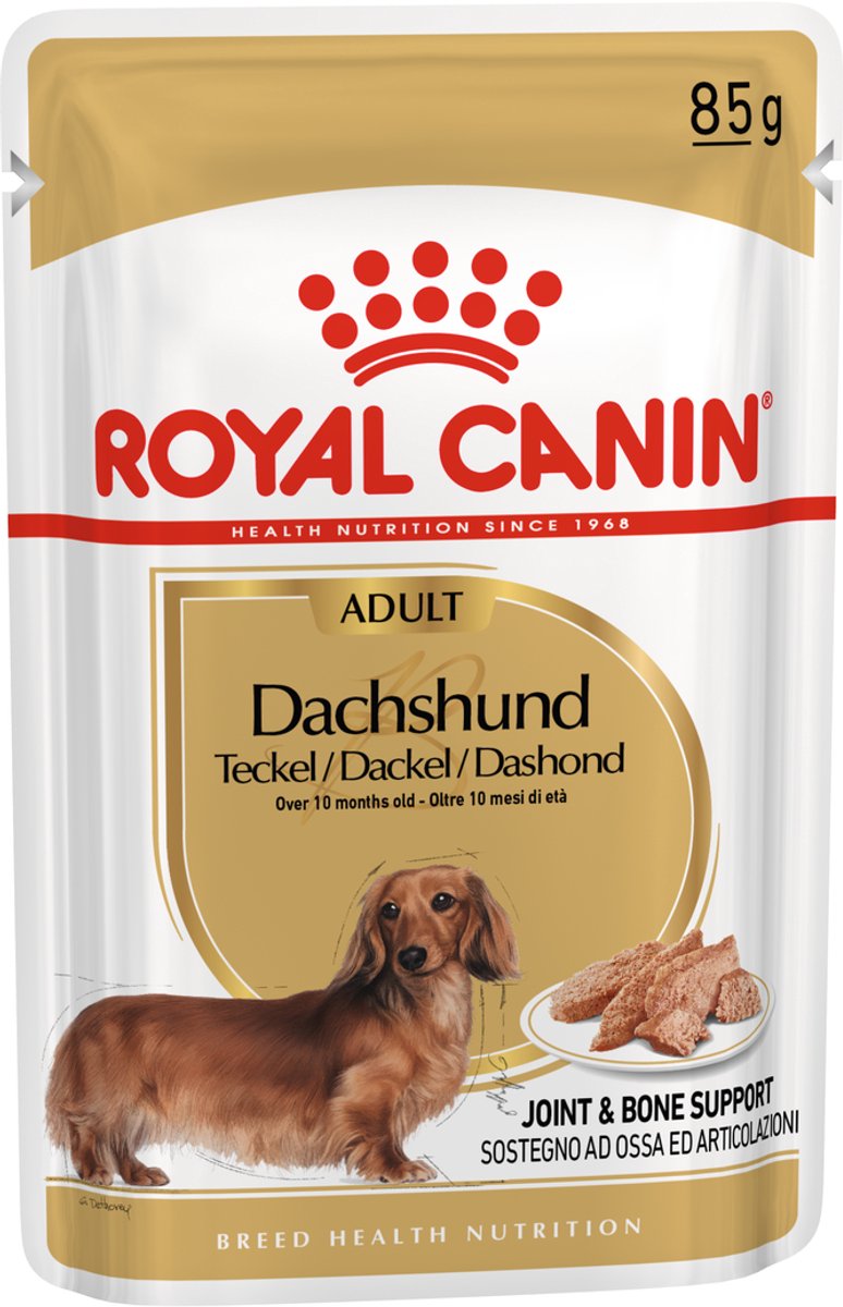 24x85g Teckel Adult Royal Canin Breed Hondenvoer