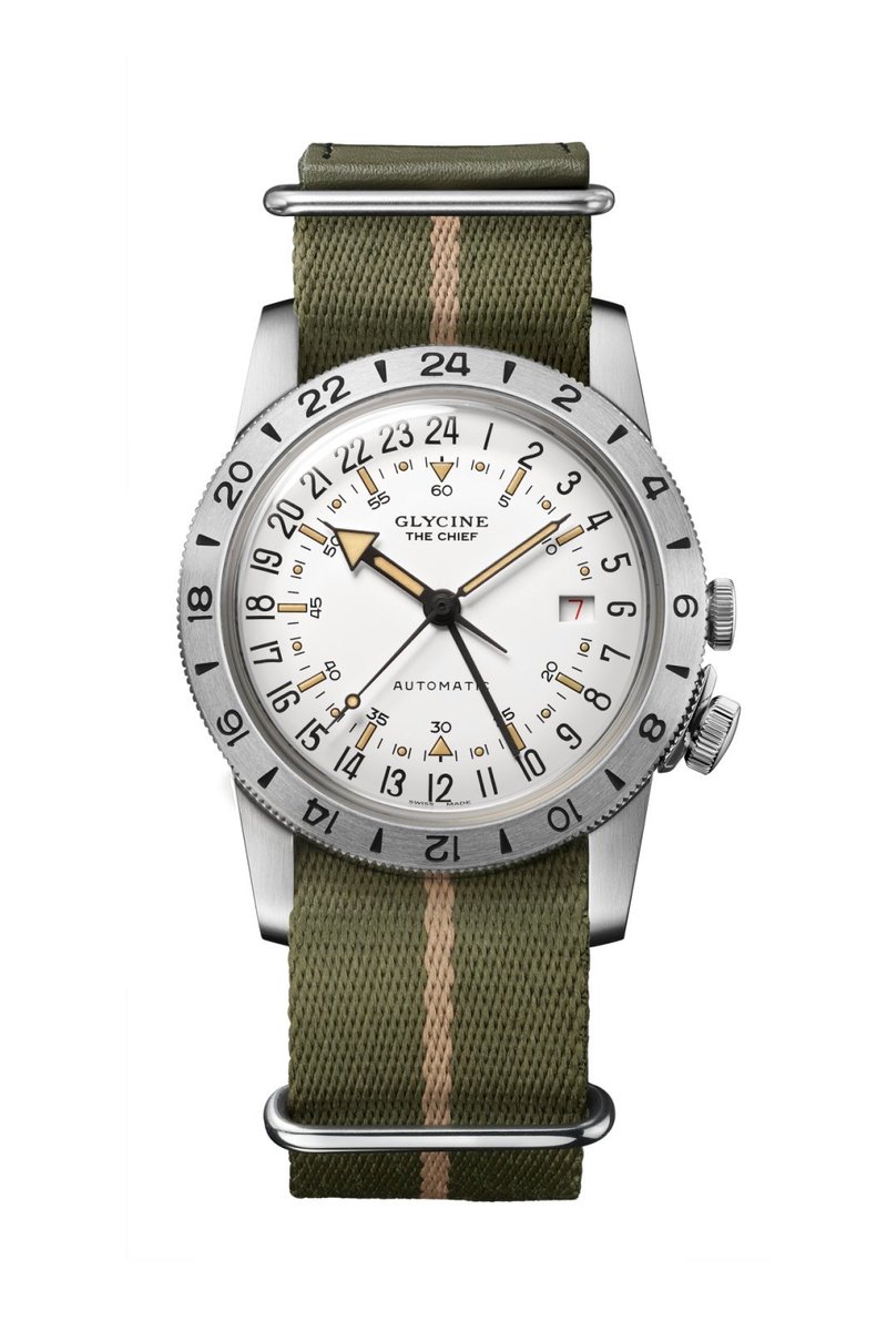 Glycine GL0473 - Airman Vintage The Chief GMT 40