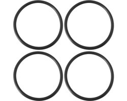 4pcs Filter Top Nitrile Rubber Seals 75 x 5mm Filter O-Rings Compatible with Adey Magnaclean Professional 2 Micro 2 Black