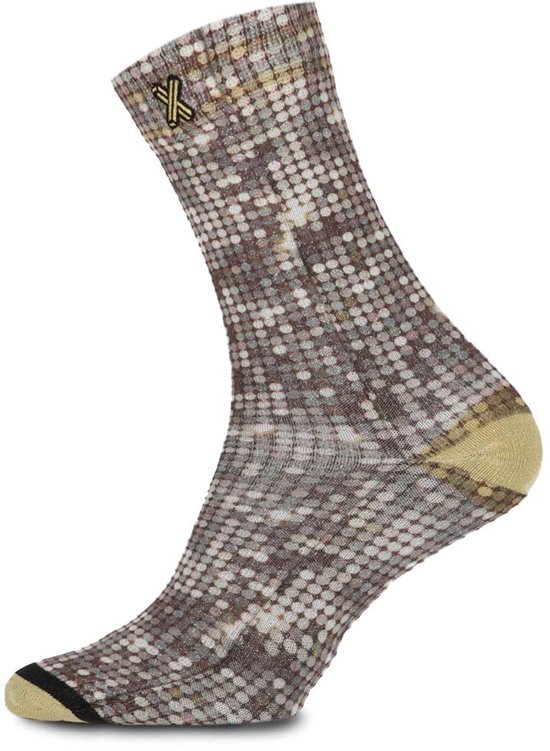 XPOOOS - Chaussettes Twinkly pour femmes - Lot de 1 - Taille unique