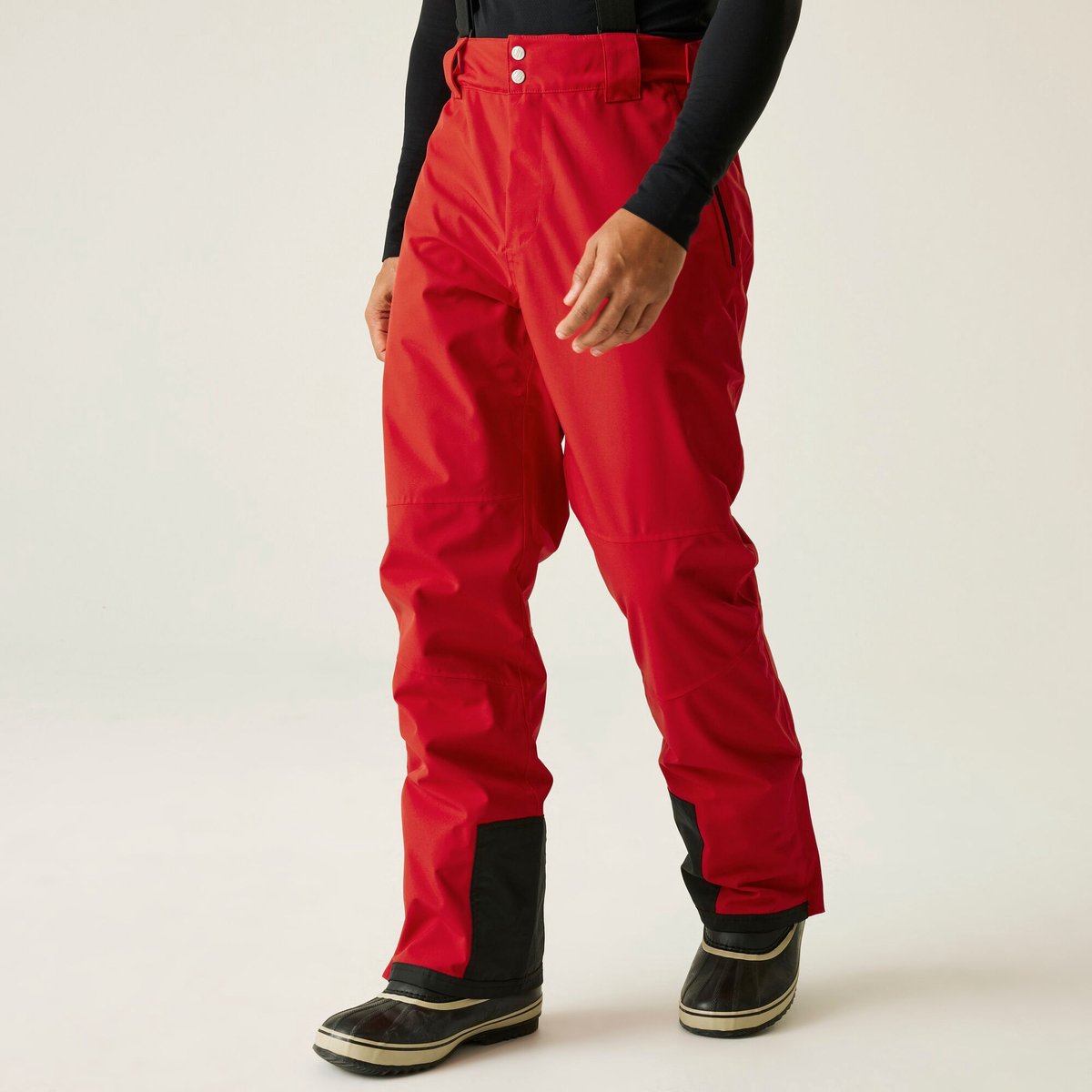 Broek Skiën Heren Ademend Waterdicht Achieve Ii Rood