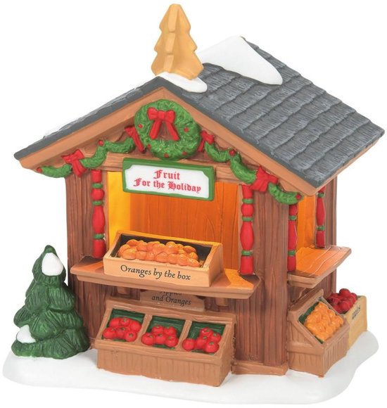 Department 56 Market Fruit Stand Dickens Village