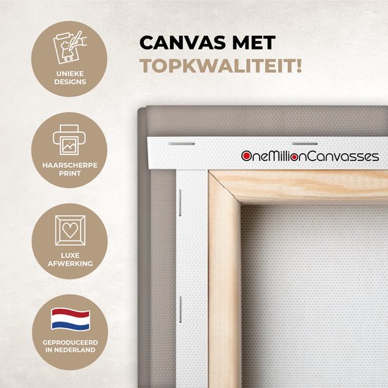 Peinture sur toile 200x100 cm - Décoration murale Hall - Arches - Symétrique - Moderne - Décoration murale salon - Décoration chambre - Accessoires chambre - Peintures sur toile