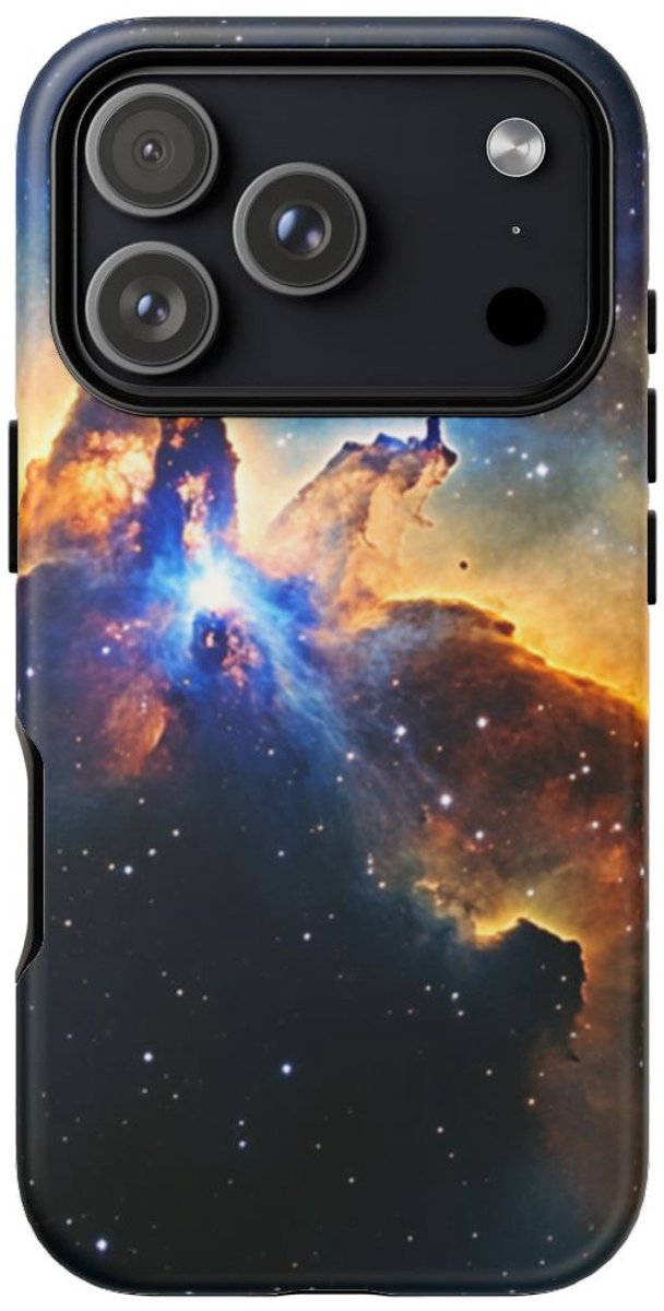 Kleurrijke Nevel in de Ruimte – Telefoonhoesje Geschikt voor iPhone 17 Pro