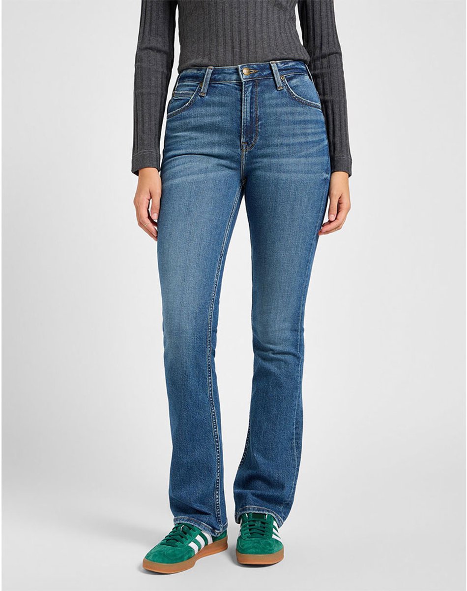 Lee Breese Boot Spijkerbroek 28 29 Vrouw Blauw